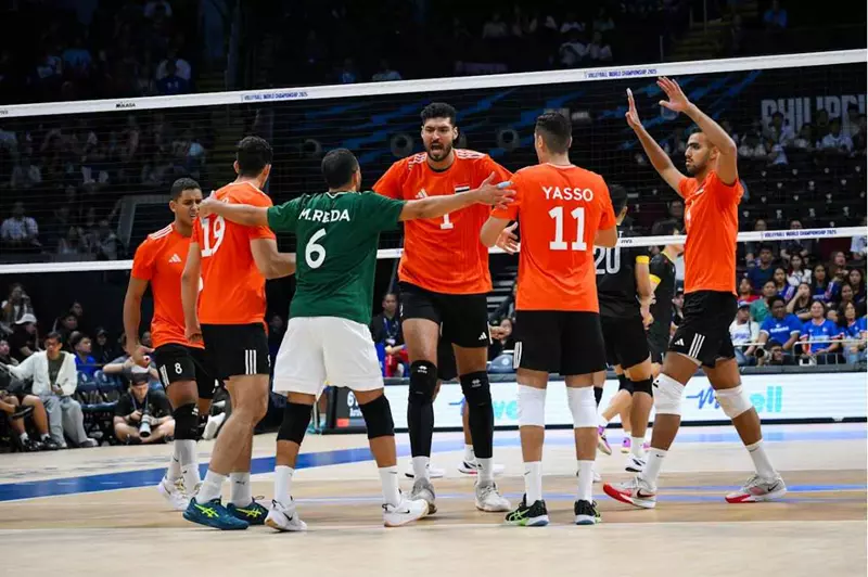 كرة طائرة - مصر 